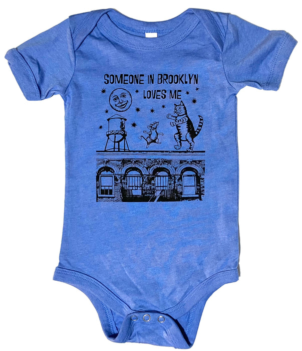 Someone is Brooklyn Loves Me, baby bodysuits