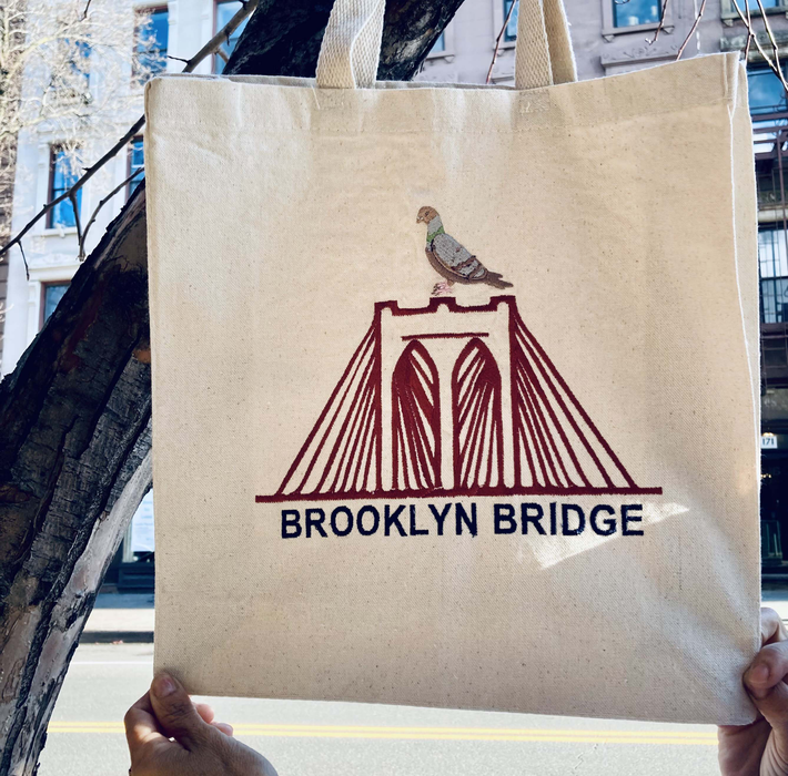 Brooklyn Pigeon Tote