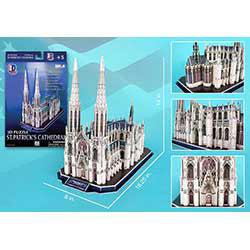 3D ST. PATRICK'S CATHEDRAL PUZZLE