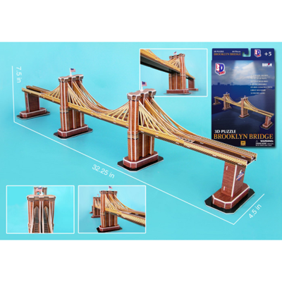 3D Brooklyn Bridge Puzzle