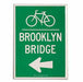 Brooklyn Bridge bike magnet