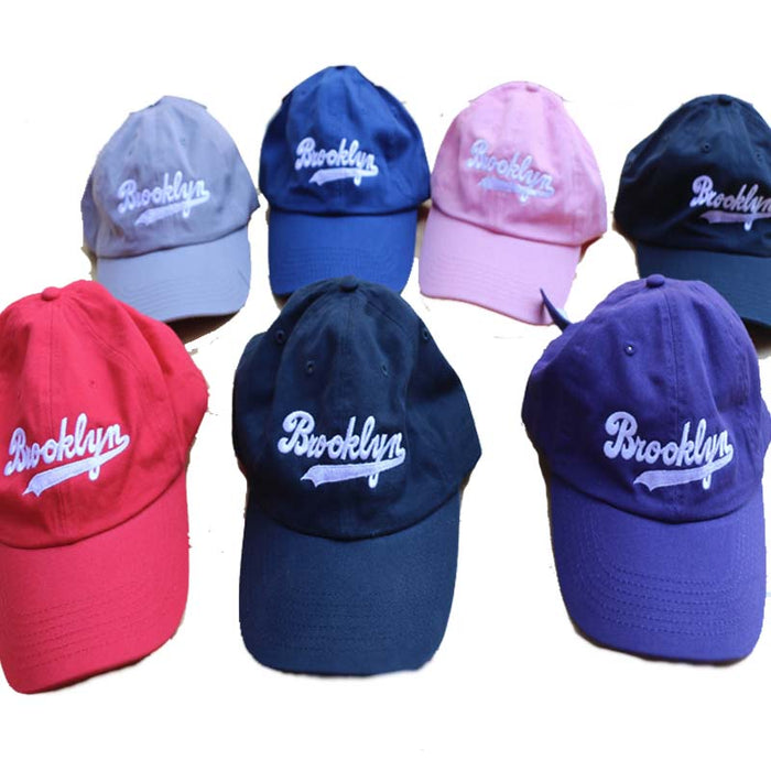 Brooklyn Embroidery Baseball Caps