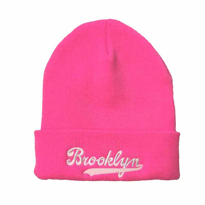 Brooklyn Pink Beanie