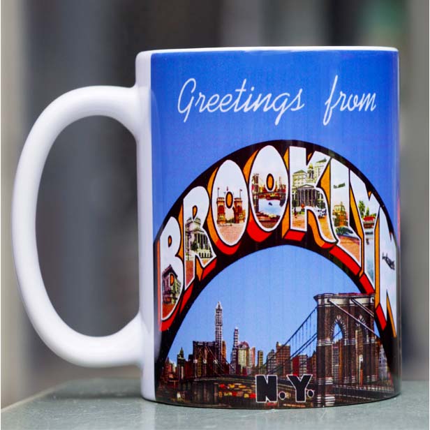 Greetings from Brooklyn mug