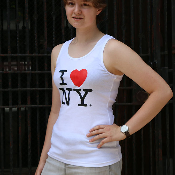 I love NY Ladies Tank Top