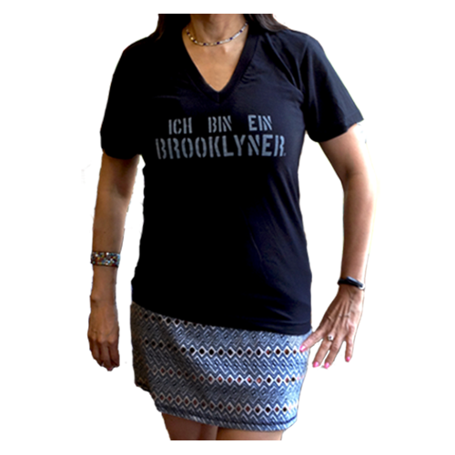 Ich bin ein Brooklyner, V Neck
