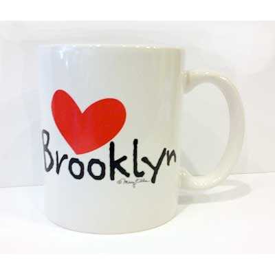 I LOVE BROOKLYN CERAMIC MUG