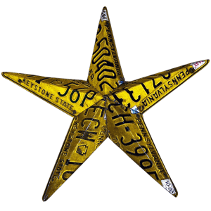 Pennsylvania wall star