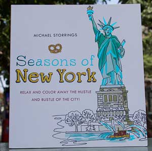 Seasons of New York Coloring Book
