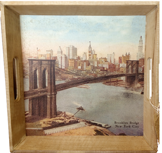 Brooklyn Bridge Serving Tray