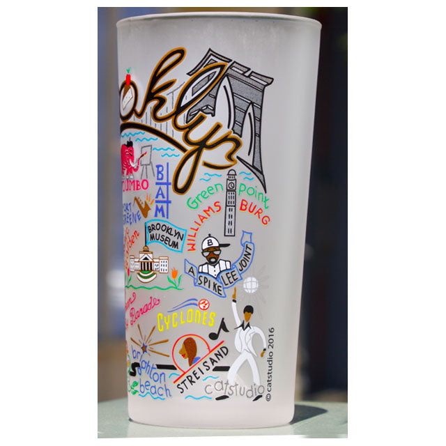 Brooklyn Glasses Frosted Collectible Gifts