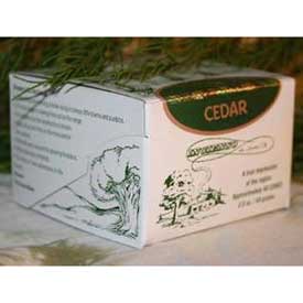 Incense of the West. The pleasant smell of burning natural wood is traditionally associated with sleepy little towns and pueblos throughout the Southwest and the Rockies.
