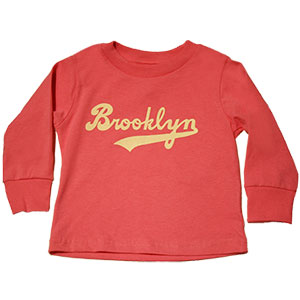 Brooklyn toddler long sleeve t-shirts
