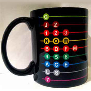 New York City Transit souvenir mug