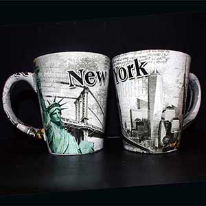 New York City Wraparound Ceramic mug