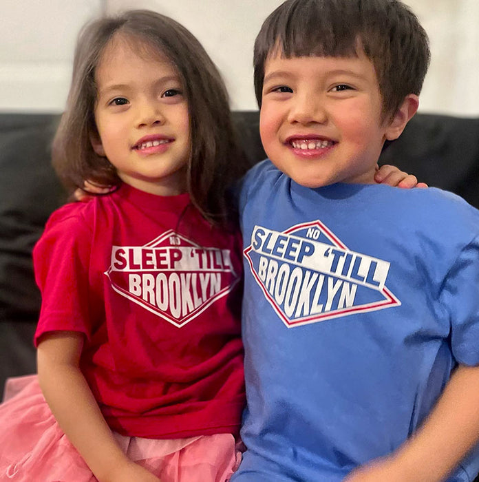 no Sleep till Brooklyn kids t-shirt