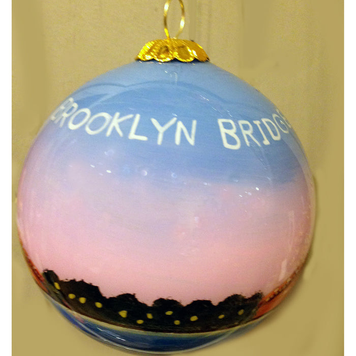 Brooklyn Bridge Christmas ornament