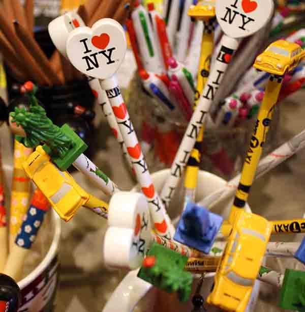 New York souvenir pencils