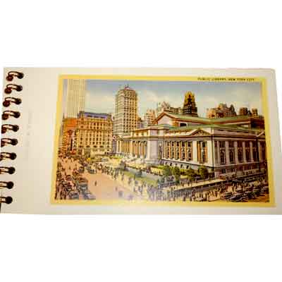 New York City Postcards, booklet