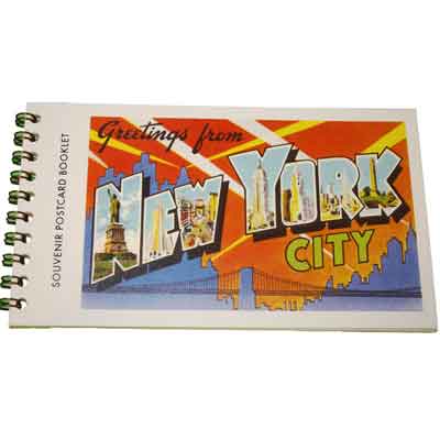 New York City Postcards, booklet