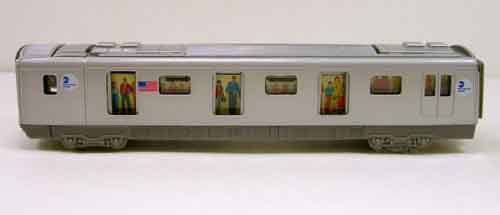 N-Y-C-subway-e-train, pullback toy