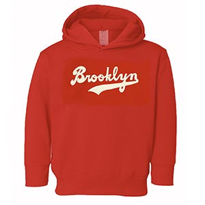Brooklyn toddler hooded sweatshirt