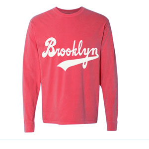 Brooklyn Comfort Color Long Sleeve T-shirt