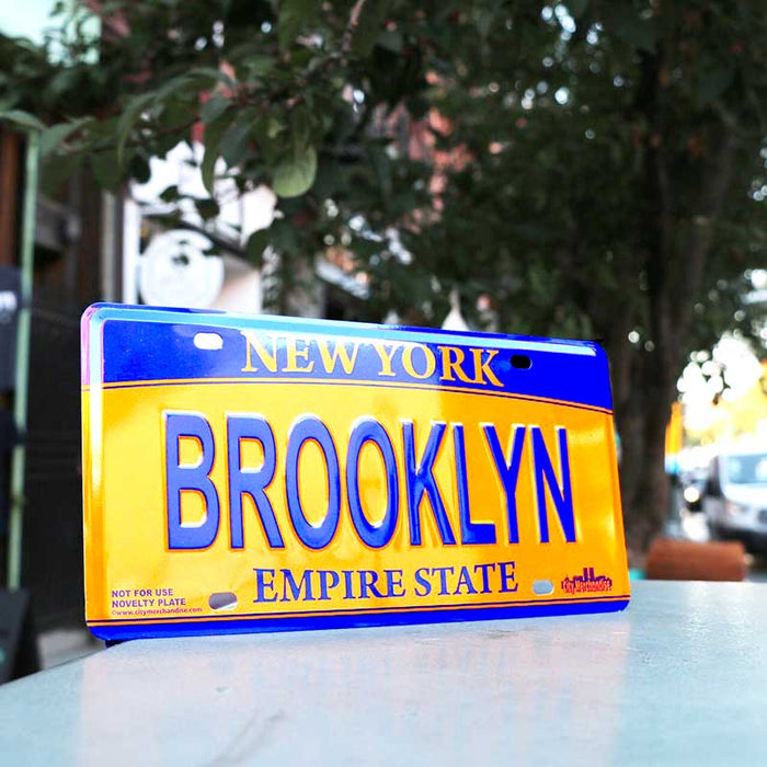 Brooklyn License Plate New York Souvenir