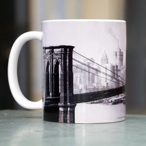 Brooklyn Bridge Ceramic Mug Souvenir Gifts