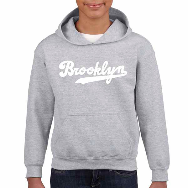 Gray Brooklyn Hoodie