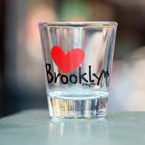 Brooklyn souvenir shot glasses