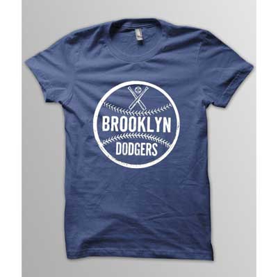 Brooklyn dodgers women tshirt — brooklynite designs.