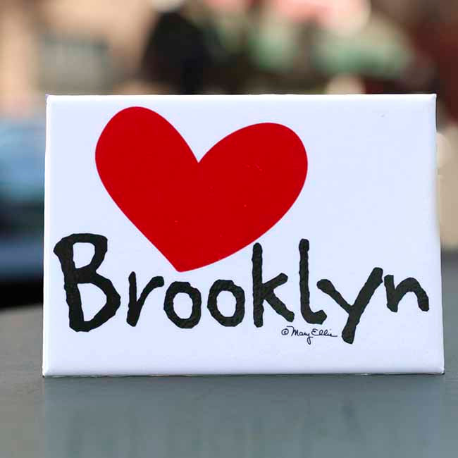 I love Brooklyn magnet