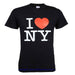 I love NY T-shirts Adult Black