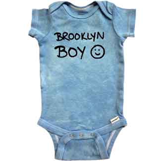 Brooklyn Boy Onesie