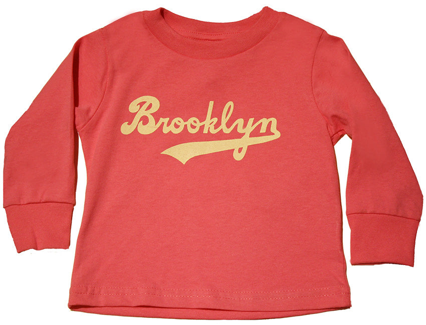 Brooklyn toddler long sleeve t-shirts