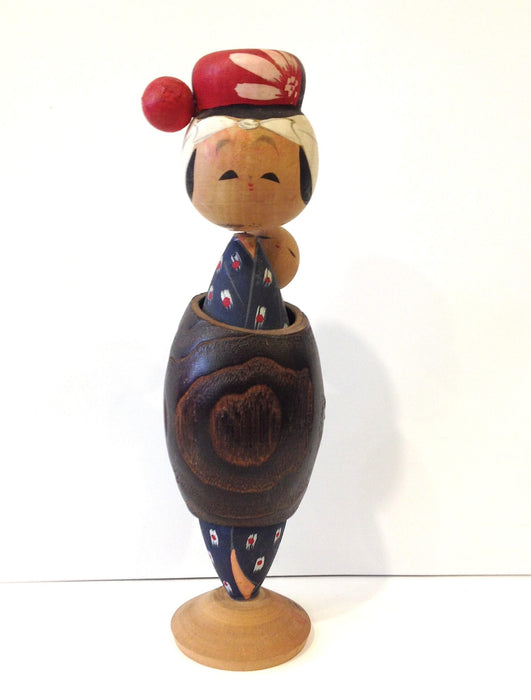 Kokeshi doll, Mother with baby