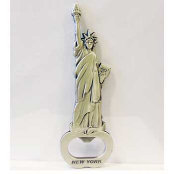 Statue of liberty bottle opener