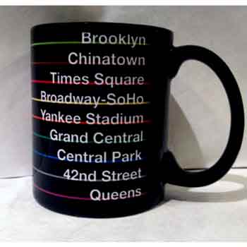 MTA souvenir mug