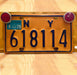 NY 1979 motorcycle license plate