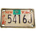 1994 New York motorcycle license plate