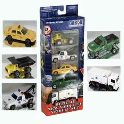 New York City Official Vehicle Set, 5-Piece