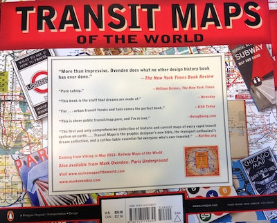 Transit Maps of the world, book.
